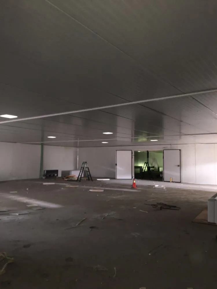 Proyecto Verdissimo con panel sándwich frigorífico